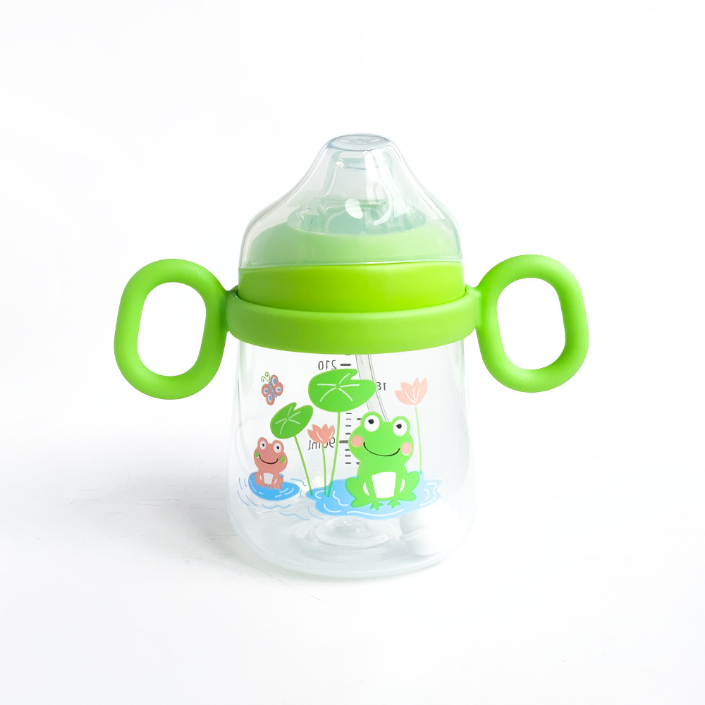 Fabricante de origen Taza de agua para niños Taza de pico de pato Taza de paja Taza de plástico Taza de agua 360 Serie completa de tazas para bebés