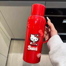 新款大容量高颜值茶水分离316保温杯女生可爱便携焖茶保温壶批发