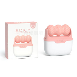 Cross-border SOICY S30 ice roller double-headed massage soothing skin ice compress ice roller source factory wholesale