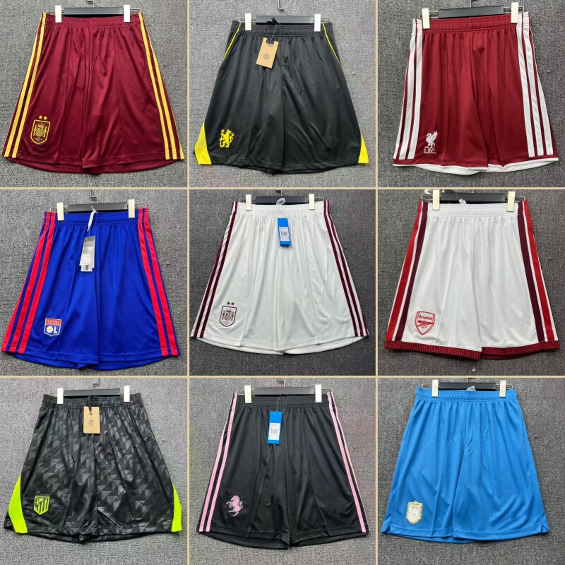 2627 Football Team Shorts Wholesale Inter Milan Napoli Real Madrid Club Casual Loose Sports Quick-Dry Jerseys 2627 Football Team Shorts Wholesale Inter Milan Napoli Real Madrid Club Casual Loose Sports Quick-Dry Jerseys