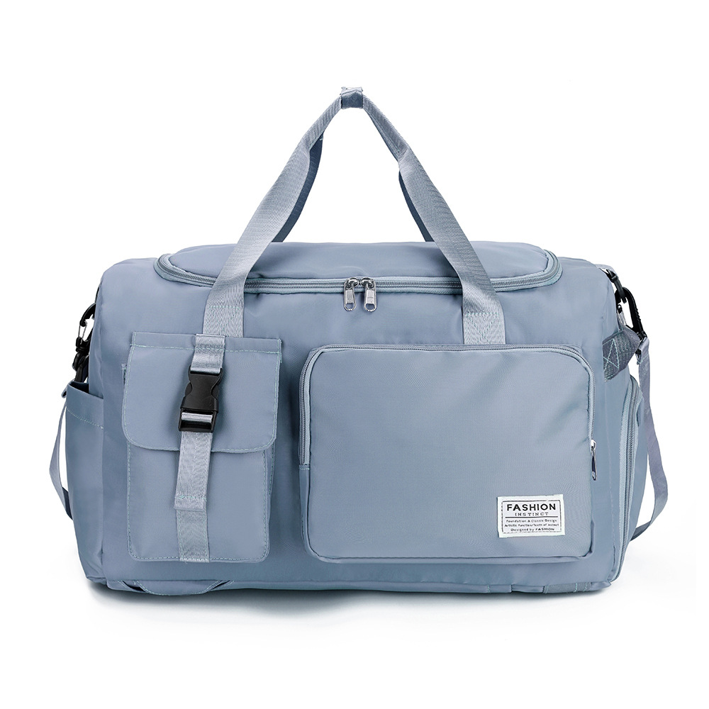 Bolsa de viaje de gran capacidad de entrenamiento deportivo femenino bolsa de fitness multifuncional mochila portátil de hombro bolsa de viaje corto