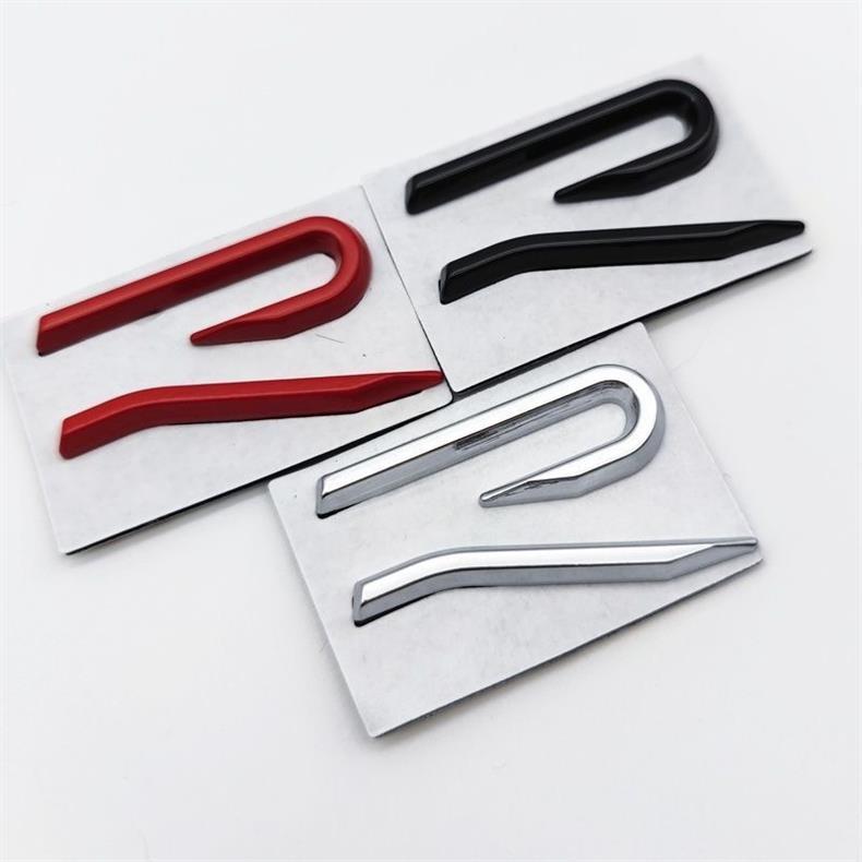 Suitable for Golf 8, Magotan, new CC, and hunting vehicle tail badge, golf black badge, modified black warrior R badge car sticker