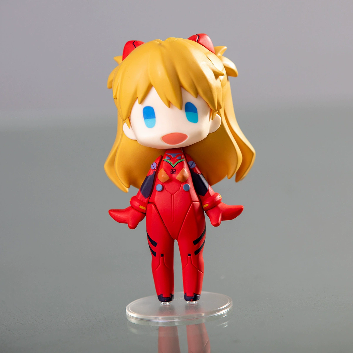 Красивая девушка EVA Q Version Asuka Shimo Polly Polish Shimo Shinza Kaoru Doll Slap Model Box