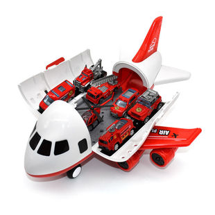 Extra Large Airplane Toy Kidsren's Storage Toy Car Set Artificial Airplane Model Car Boy 3 Years Old