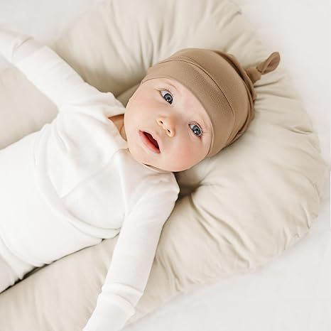 跨境babyhat棉质0-6个月新生婴儿亲肤透气不闷汗保暖胎帽子婴童|undefined