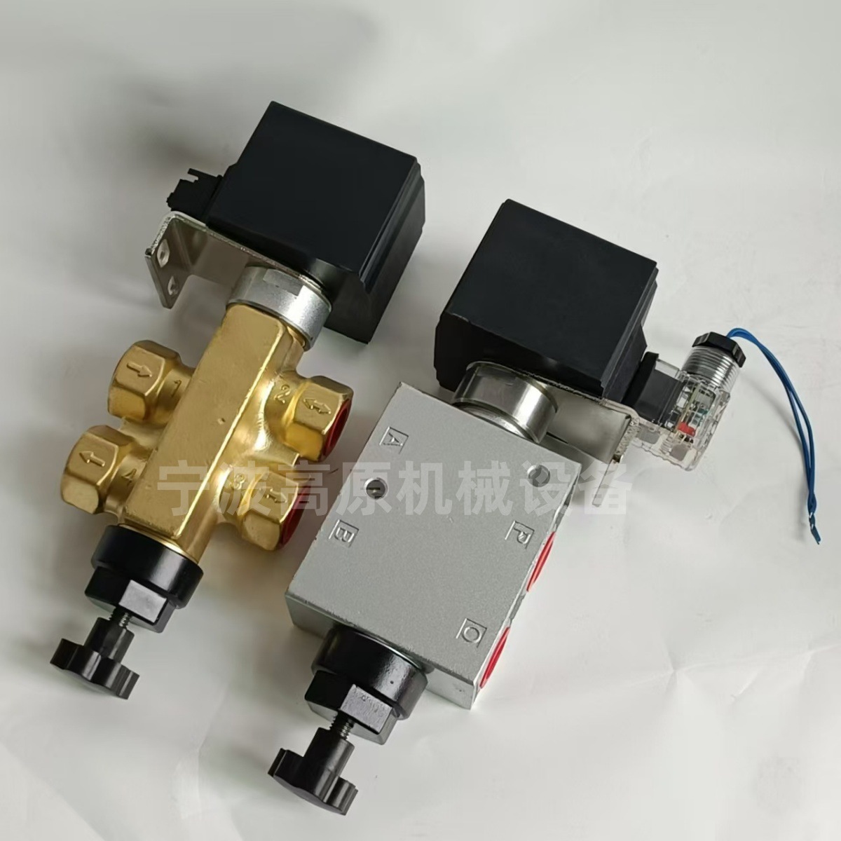 DFL24-12二位四通电磁阀 二位四通电磁换向阀 排泥阀AC220V DC24V