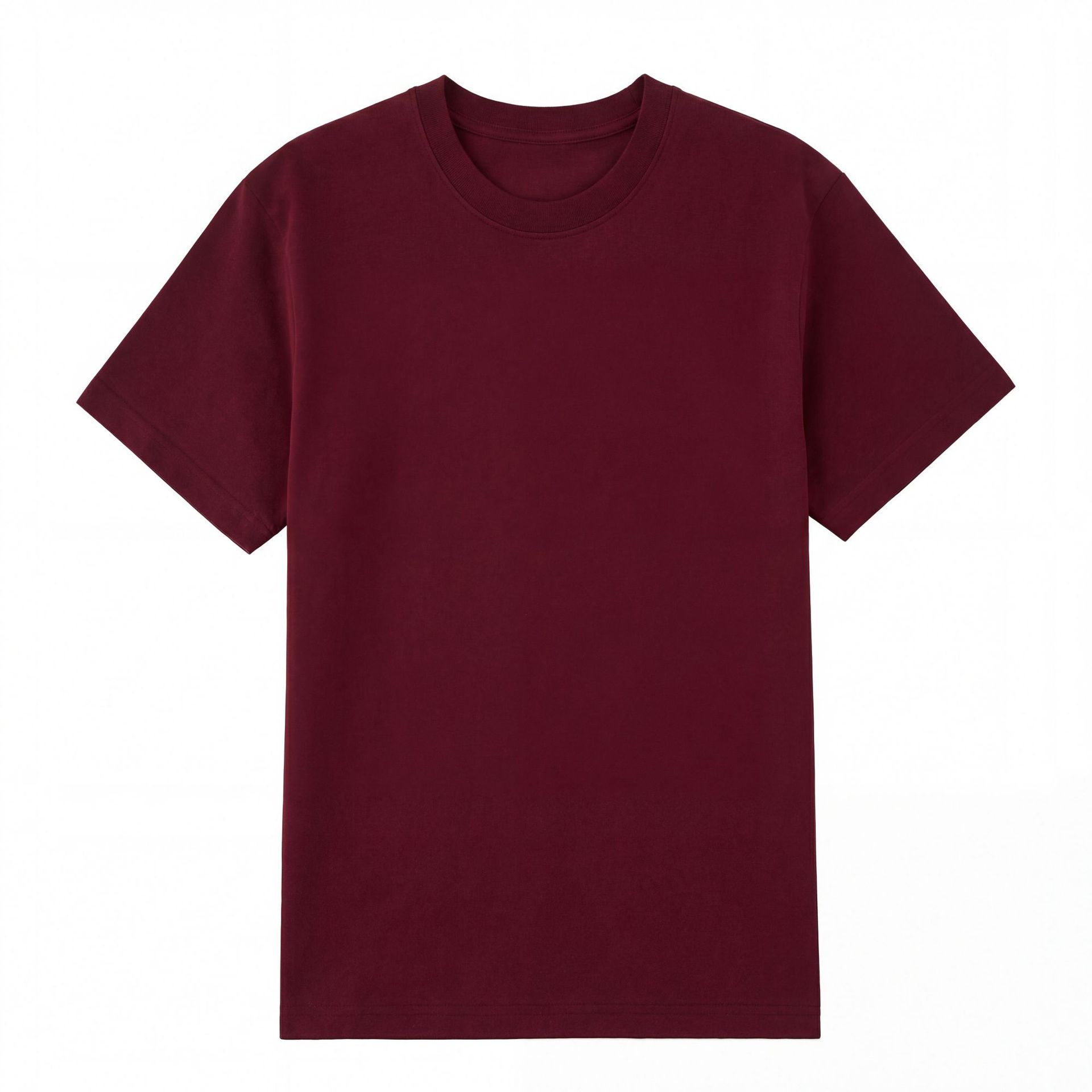 Camiseta de Manga Corta para Hombre de Algodón Transpirable y Antiarrugas para Ocio