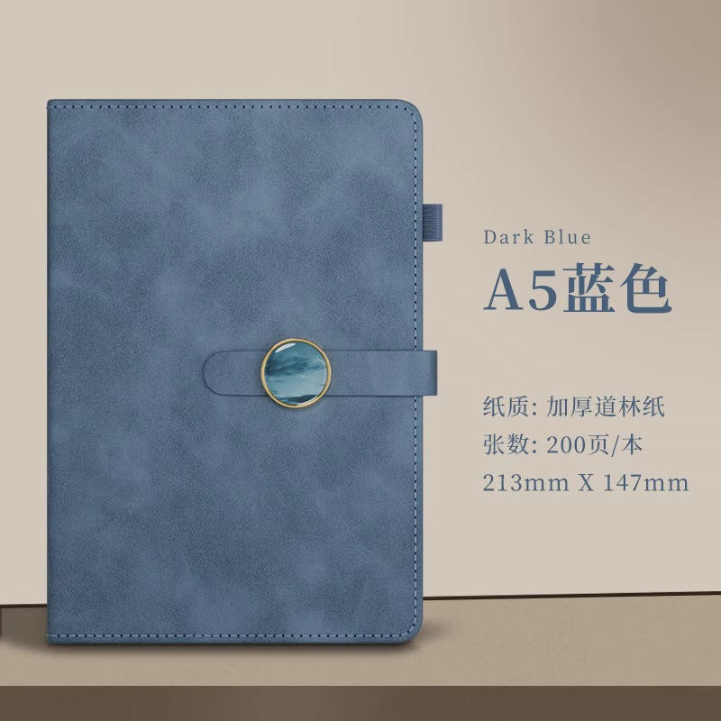 Cuaderno de negocios caja de regalo set a5 cuaderno engrosado set con hebilla de oficina de negocios exquisita b5 grande