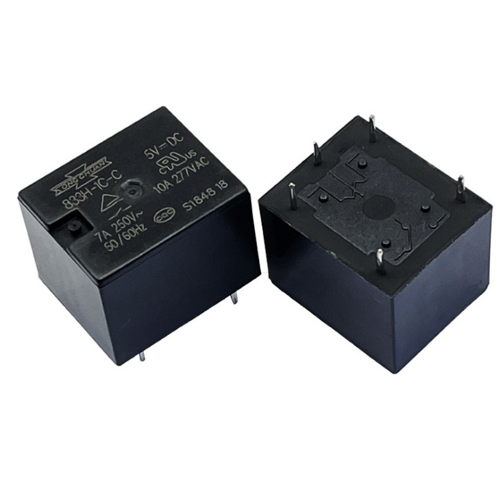 松川功率继电器833H-1A-C 12V 24V  833H-1C-C 5V 12V 24V