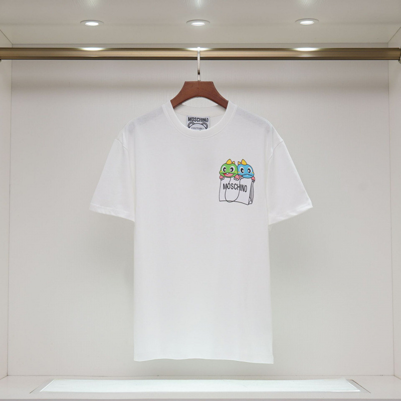 2025 春夏新作メンズカジュアルラウンドネック半袖 T シャツ中空刺繍クマ文字ルーズで多用途|undefined