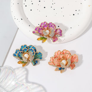 Enamel, elite brooch, cheongsam lapel pin, accessory, pin, protective underware