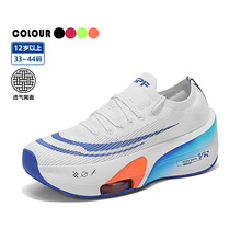 工厂定制阿尔法3男专业马拉松碳板竞速气垫跑步鞋学生儿童运动鞋