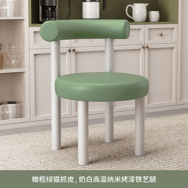 녹색 고양이 발톱 가죽 [흰색 페인트 다리] 분리 및 세탁 가능