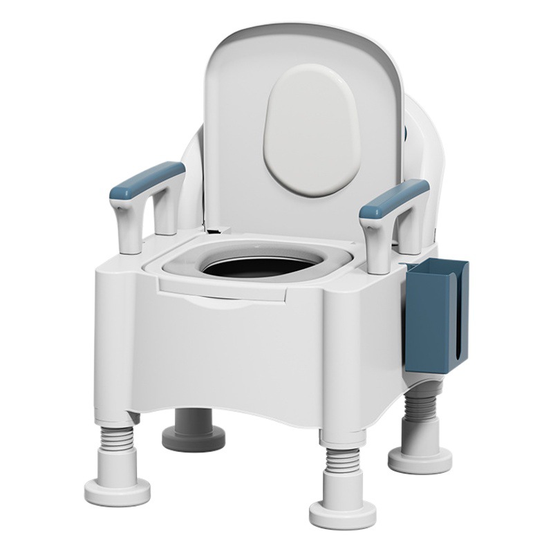 Portable toilet stool for the elderly simple toilet household portable deodorant solid indoor bedroom bedside