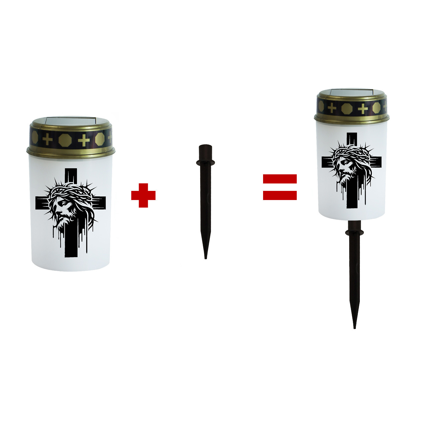 접지 플러그 포함 5(흰색 쉘)