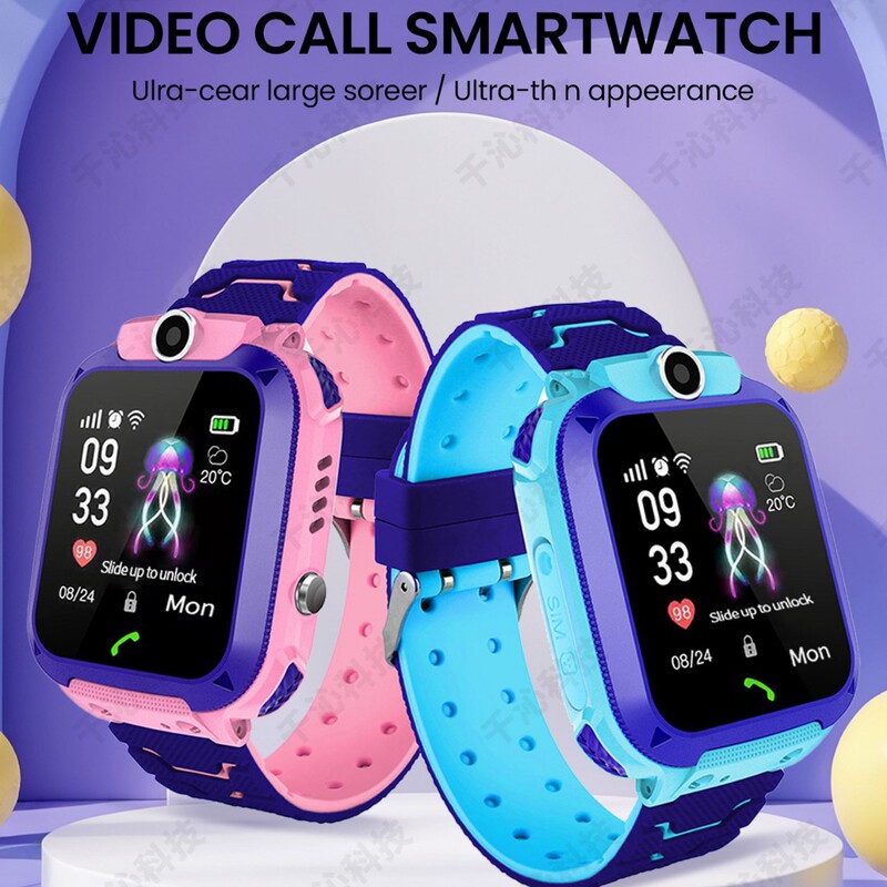 Foreign Trade Children's Smart Phone Watch 4g Waterproof Q12 English Multi-Language Video Positioning Watch Cross-Border Foreign Trade Children's Smart Phone Watch 4g Waterproof Q12 English Multi-Language Video Positioning Watch Cross-Border