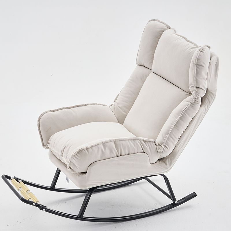 Silla de mecedor de nube sala de estar casera balcón silla de relajación silla de almuerzo silla de mecedor de una sola persona