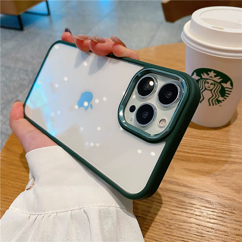 Совместимый с Apple iPhone14 Pro двухцветный защитный чехол, линза, мобильный телефон