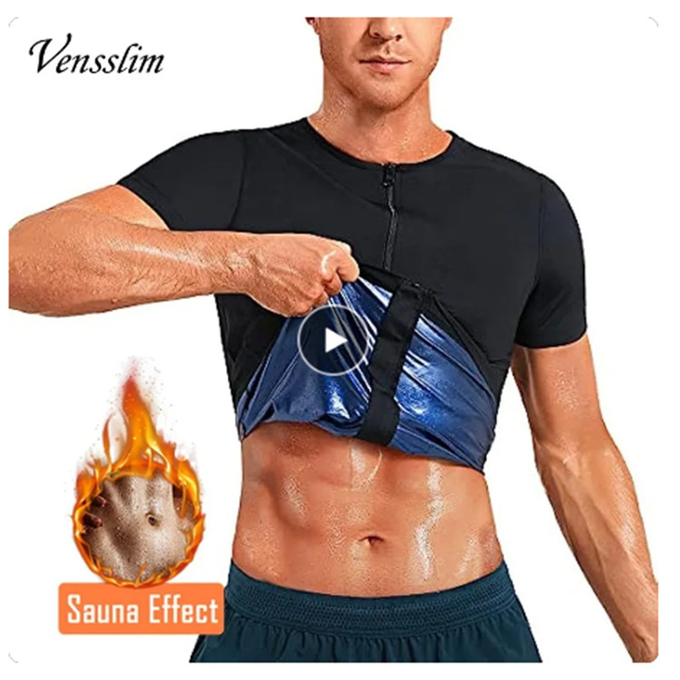 Cross-Border Men's body shaping shirt short sleeve lightweight breathable corset bodysuit strong pressure fitness belly contracting T-shirt Cross-Border Men's body shaping shirt short sleeve lightweight breathable corset bodysuit strong pressure fitness belly contracting T-shirt