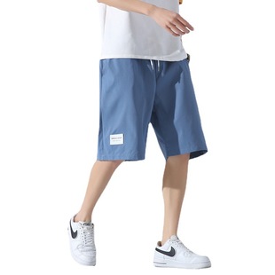 Cross-border Summer Thin Men's Shorts Loose Large Pants Trendy Pants Casual Pants Men's Straight Pants Shopee