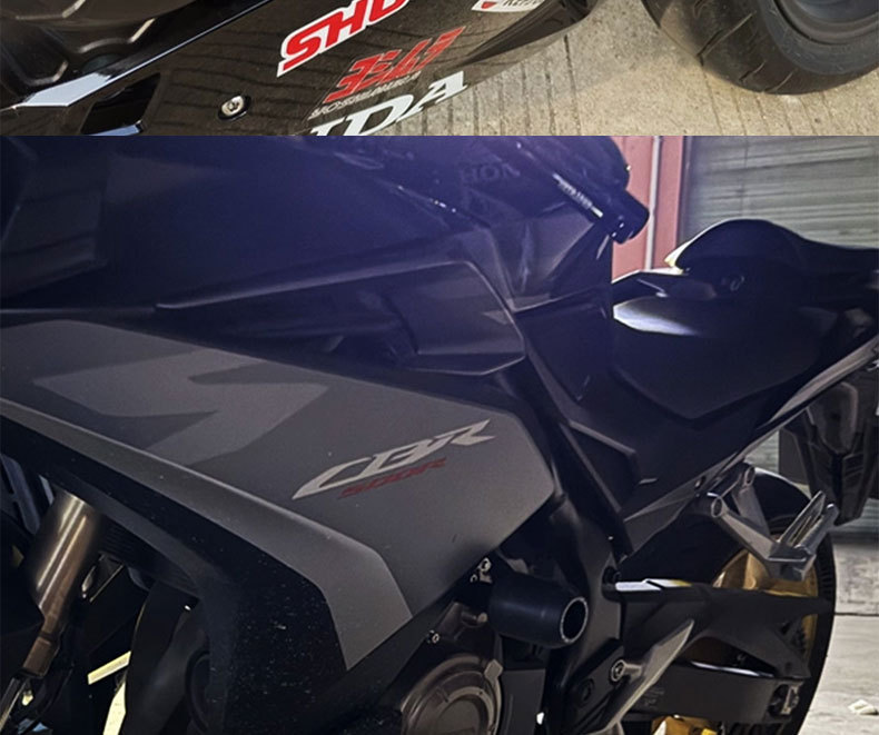 Suitable for Honda Cbr500R Cbr400R Modified Anti-Fall Protection Ball Body Anti-Fall Stick Motorcycle Accessories
