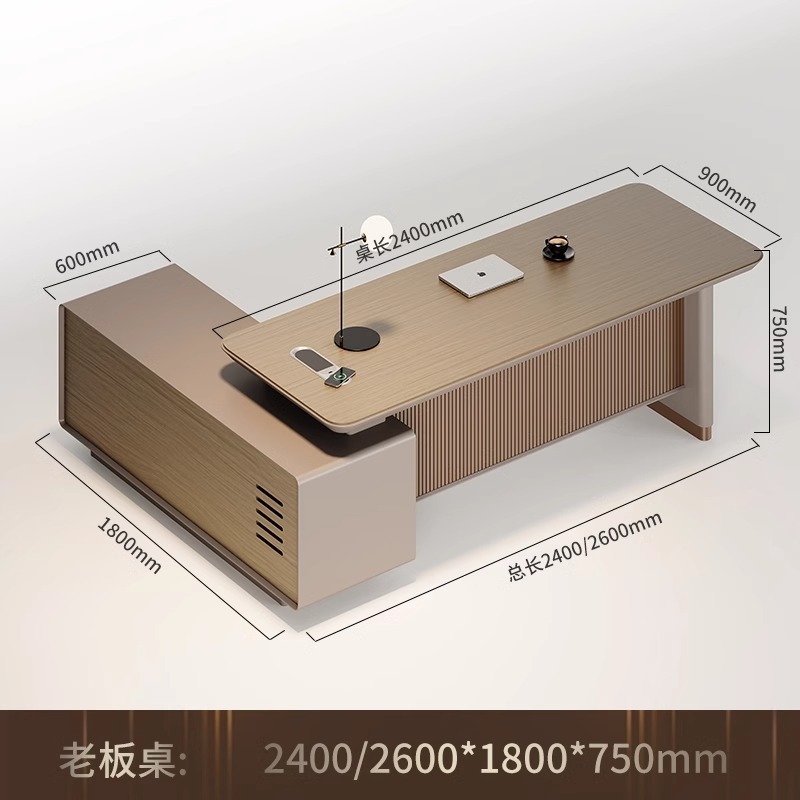 上司の机のデスクは軽くて豪華で高級感があります。|undefined