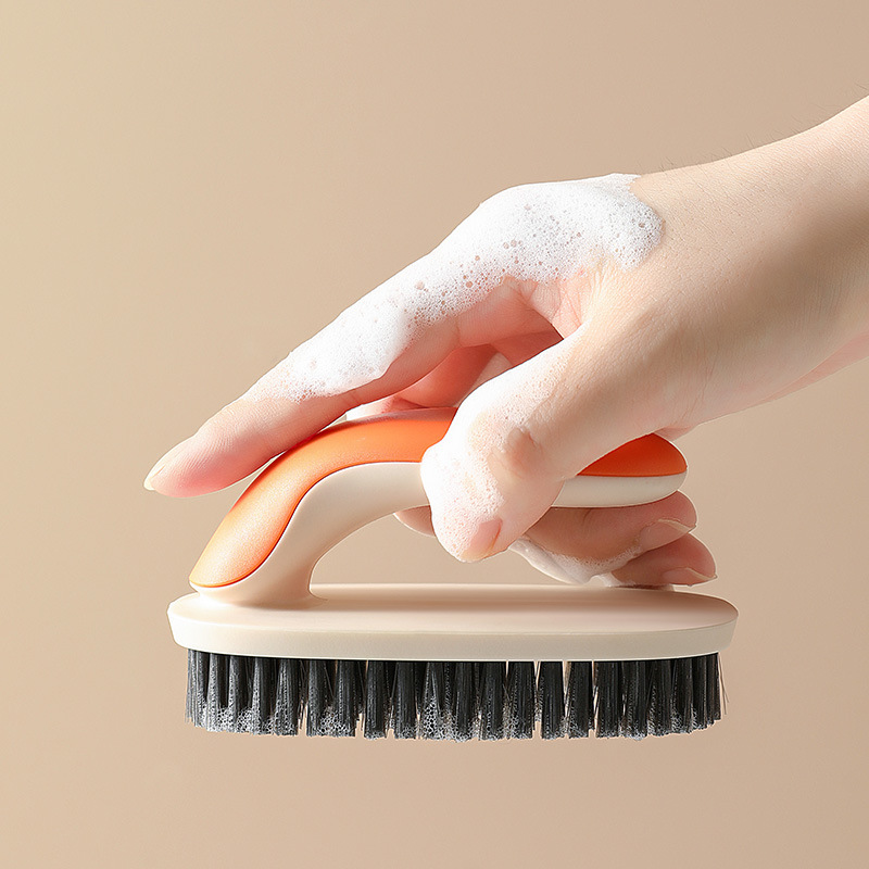 cepillo de zapatos doméstico cepillo de lavandería de pelo suave cepillo de limpieza cepillo de zapatos cepillo de limpieza multifuncional de cuello de ropa cepillo de zapatos
