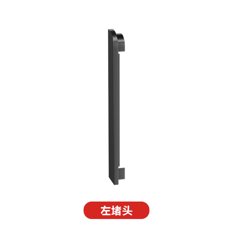 木目調アルミニウム合金ベースボード 6cm4 新しい非常に狭い超薄型湾曲したストレートエッジバックル金属ベースボード取り付け|undefined