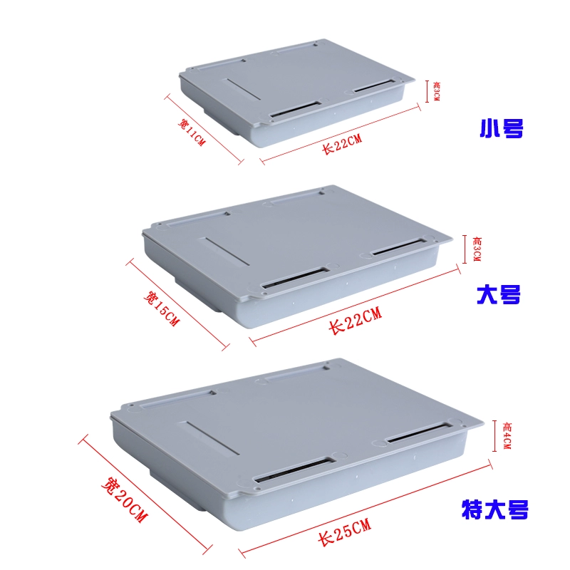 Скрытые ящики с ящиками под столом