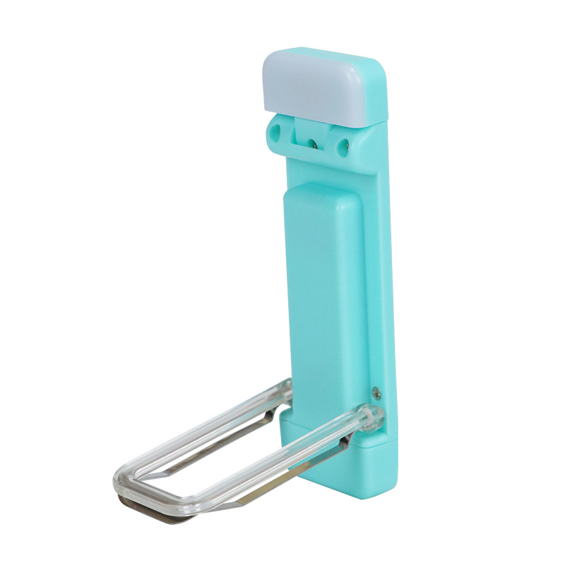 3 Interruptor de carga USB luz de lectura LED Tarjeta de libro de luz con clip de luz cálida luz blanca ajustable marcador portátil