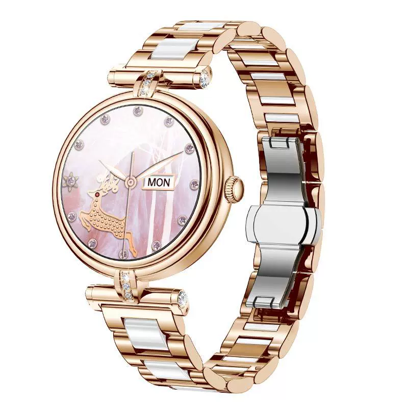 Waterproof bracelet, tracks heartbeat, measures blood pressure, monitors oxygen level
