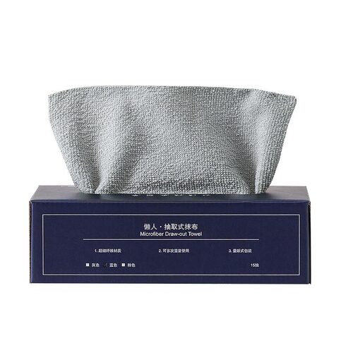 Extractable kitchen lazy cloth non-disposable ultra-fine fiber cleaning cloth water-absorbent scouring cloth household dishwashing cloth