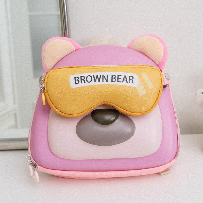 Mochila infantil de dibujos animados mochila de jardín de infantes nueva mochila de dos usos para niñas mochila transpirable preescolar para niños