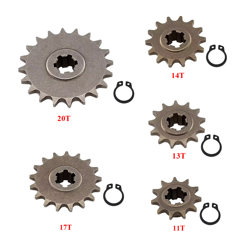 Mini motorcycle accessories 47 49CC Apollo small off-road quad bike front sprocket small chain disc