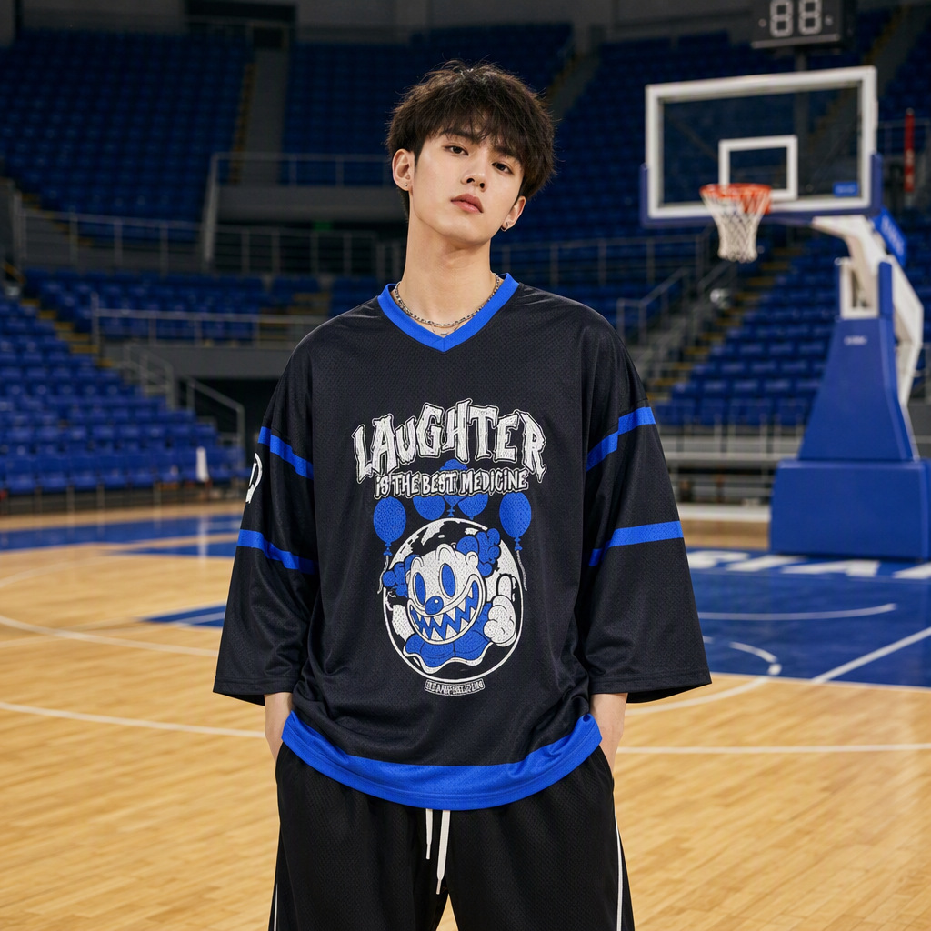 Fashionable New Models for Men and Women, Student Ice Hockey Team Uniforms, Breathable Mesh, Factory Wholesale Short Sleeves