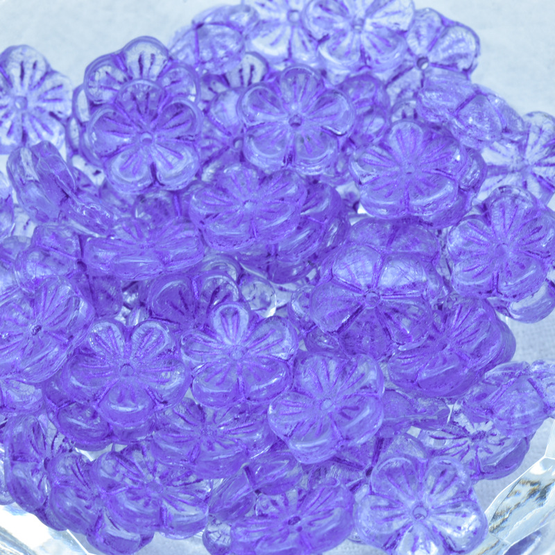 Nuevas perlas de vidrio checas preciosa perlas de ciruela esmaltadas 10mm alrededor de 100 piezas de paquete diy accesorios de perlas sueltas