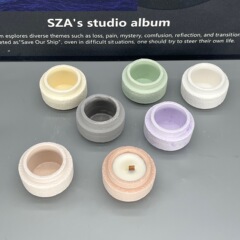 Amazonベストセラー火山石カップ石膏キャンドルカップワックスコンテナ空カップアロマキャンドルカップフレグランスキャンドルカップ