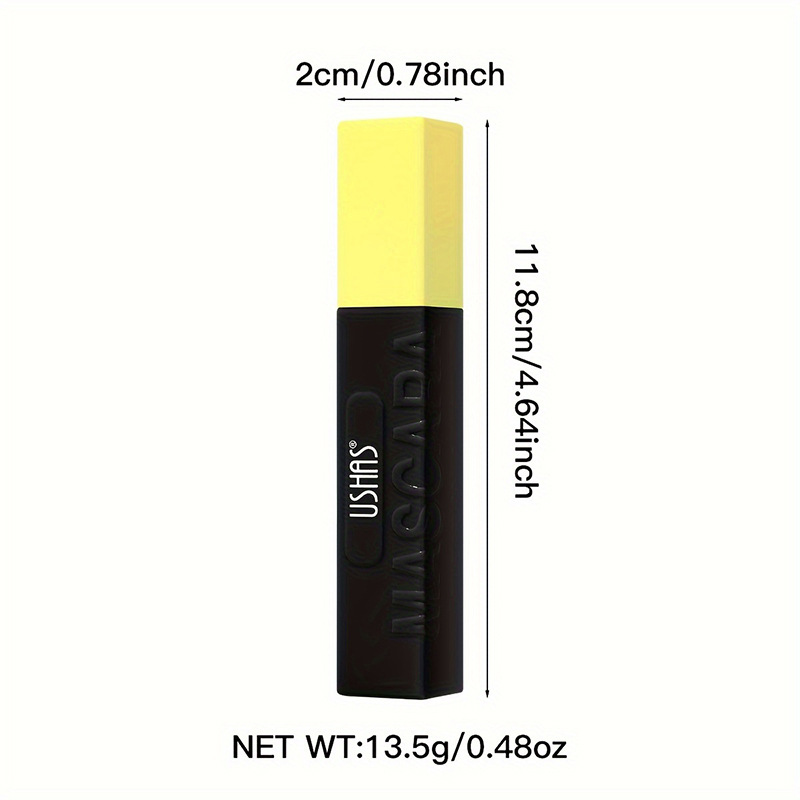 Rímel de punto transfronterizo de USHAS europeo y americano, rizado, grueso, duradero, impermeable, a prueba de sudor, largo y no fácil de manchar UC034