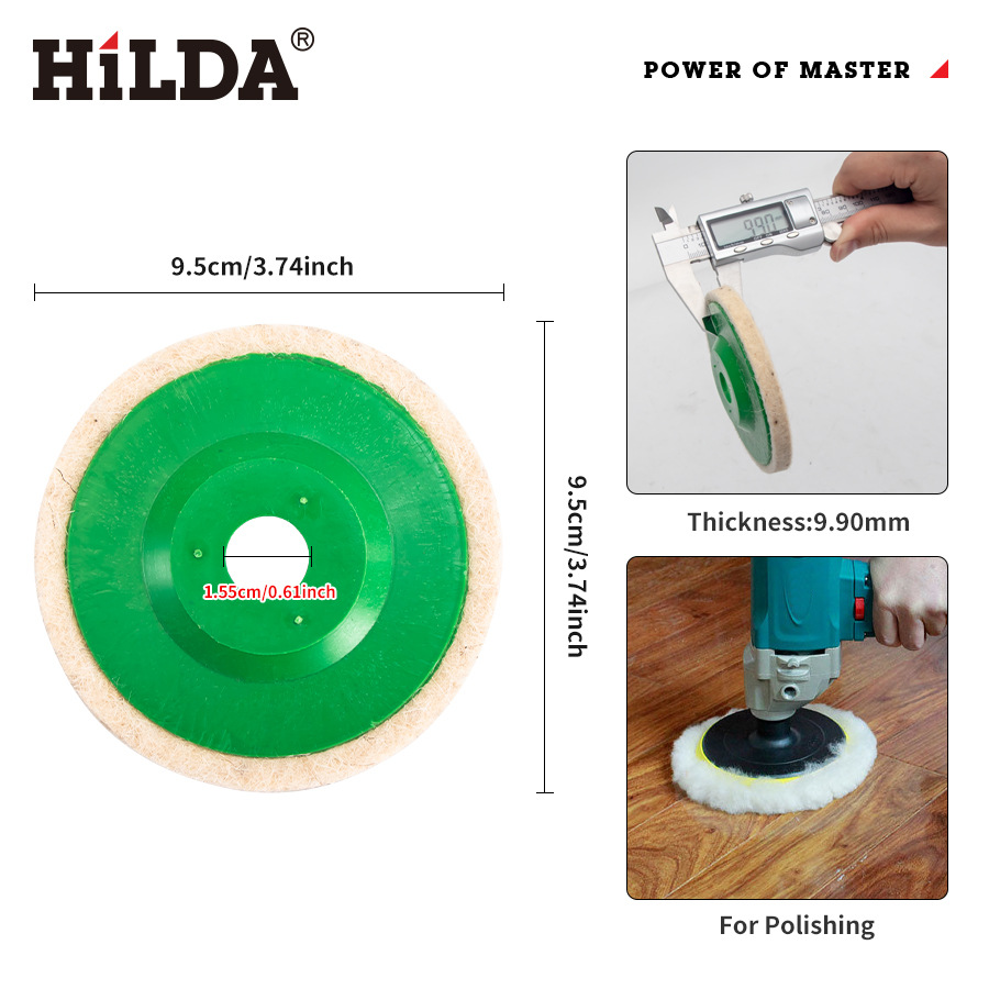 Hilda carpintería molienda y corte multifuncional amoladora angular hoja de sierra multi-tamaño en stock al por mayor