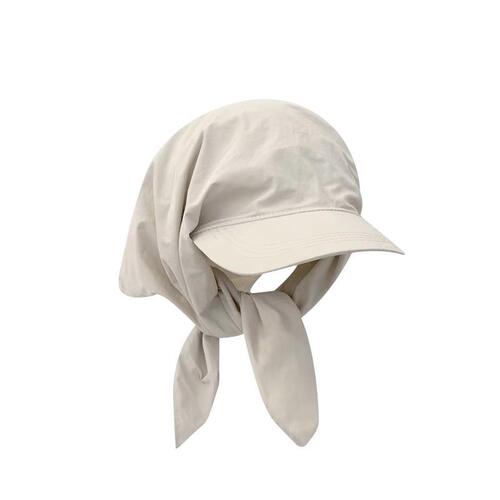 Quick-drying headscarf women's summer Japanese style outdoor peaked hat UV protection neck protection camping hat sun protection hat fashionable