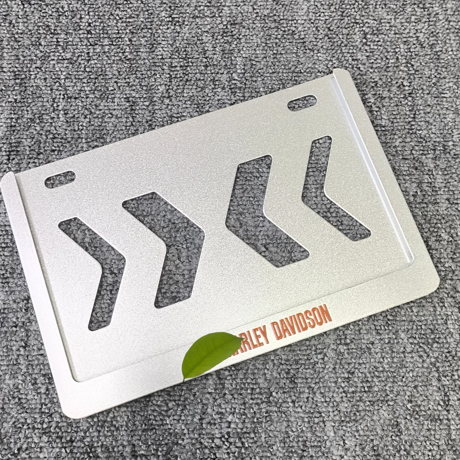 Plate Frame – Yamaha Nömrə qabı - mo-brand-magnesium-aluminum-alloy-anti-bend-matte-silver-harley