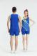 New track suit suit men's and women's marathon running vest sprint sports test suit student sports training suit DIY