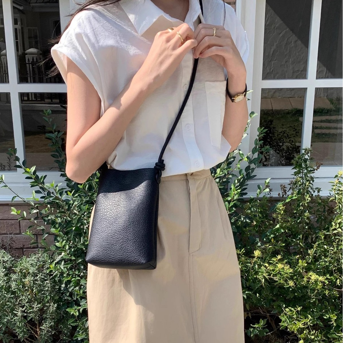 Mini borsa a tracolla donna borsetta piccola elegante e casual_voghion.com