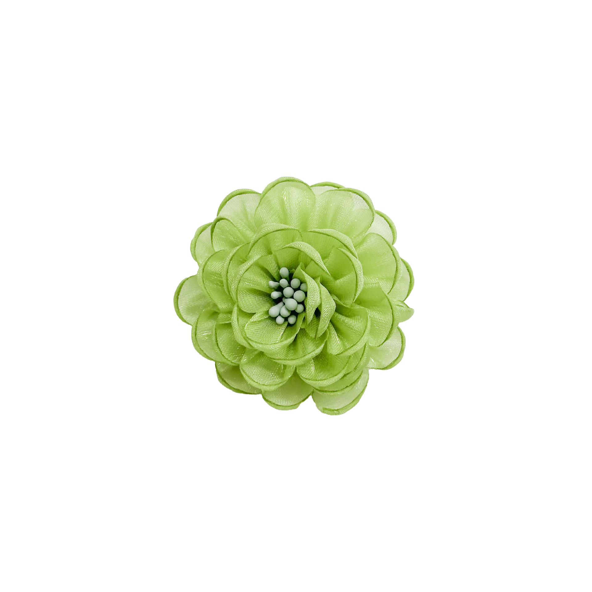 5 flores de tela de perla hermosa moda estereoscópica en blanco y negro accesorios de la habitación de tela pegada ropa bolsa accesorios para el cabello image 17