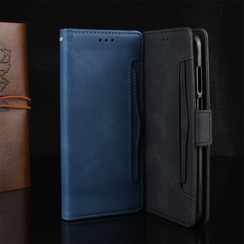Suitable for Oppo Reno9 Pro+ Mobile Phone Case Reno9 Flip Multi-card Slot Reno9pro Card Mobile Phone Leather Case