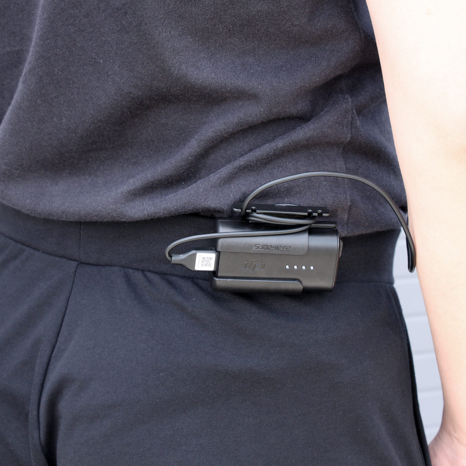 Sunnylife aplicable a DJIAvata/FPV gafas de vuelo V2 batería clip trasero gancho Winder protección