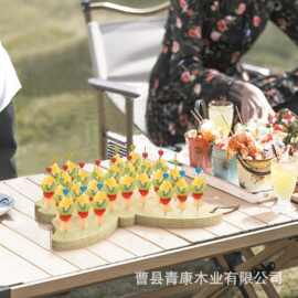 跨境食品串架多功能双面用菜板串展架糖葫芦收纳架棒棒糖收纳架