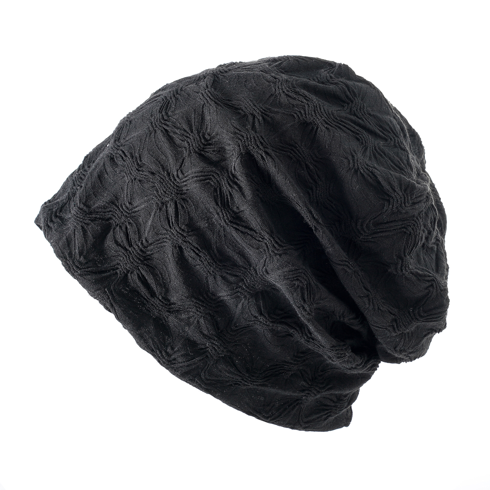 Pila sombrero verano japonés negro dedo gorra delgada fría sombrero femenino red grande circunferencia de la cabeza masculina tapa de confinamiento