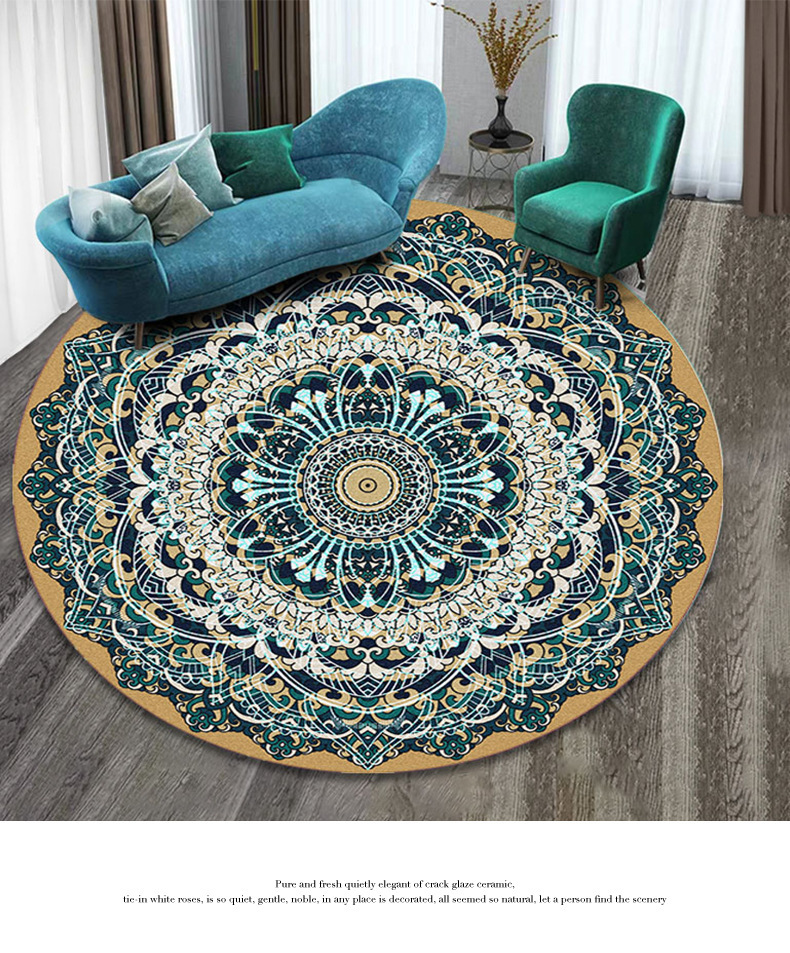地毯,圆形地毯,客厅地毯,酒店地毯,卧室地毯,印花地毯,民族风地毯,茶几毯,沙发毯