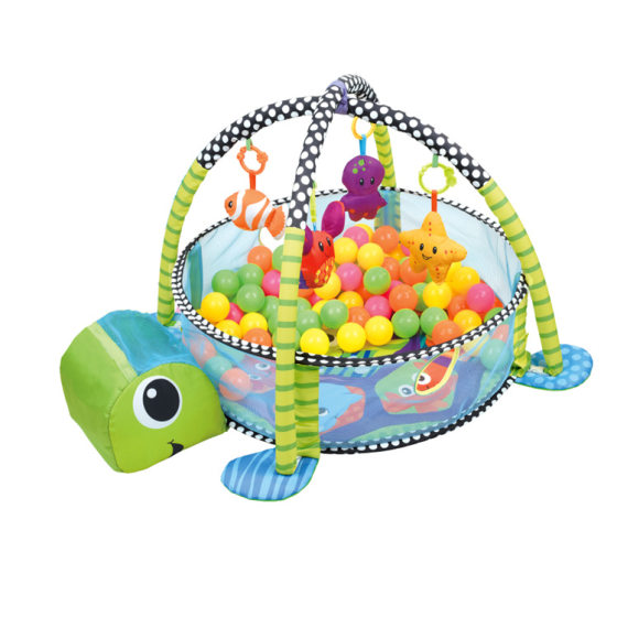 Russian Hot Sale Ocean Ball Fence Baby Gym Rack Toy 0-1 Year Old Newborn Baby Crawling Game Mat
